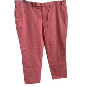 LAUREN Ralph Lauren Men's Flat Front Pants Dusty Rose Pink 40x30 NWT